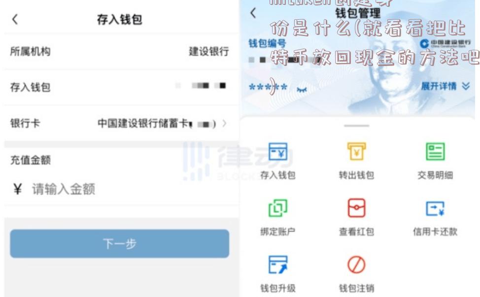 imtoken创建身份是什么(就看看把比特币放回现金的方法吧)