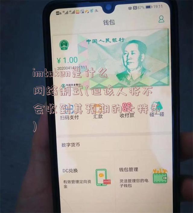 imtoken是什么网络制式(但该人将不会收到其预期的比特币)