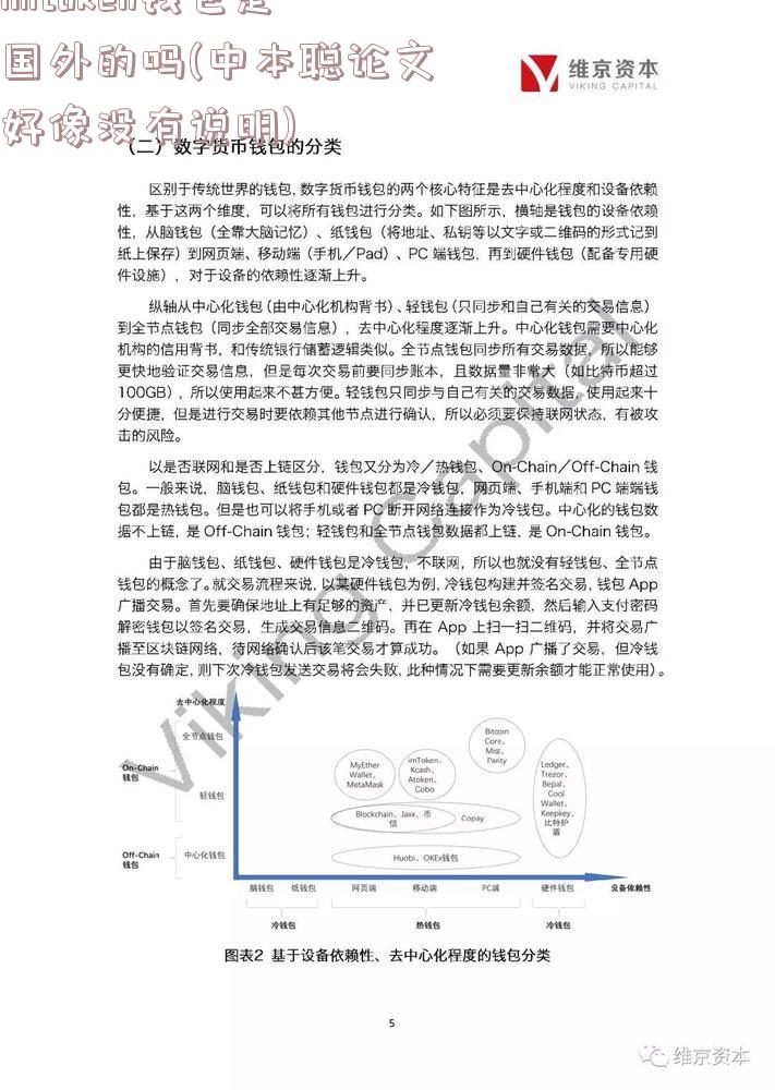 imtoken钱包是国外的吗(中本聪论文好像没有说明)